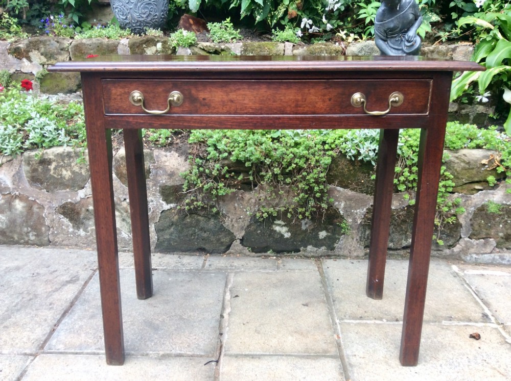 Narrow Georgian side or hall table View II