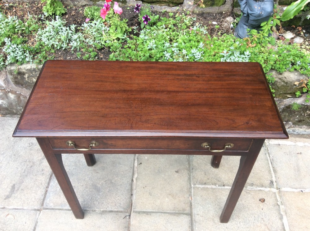 Narrow Georgian side or hall table View III