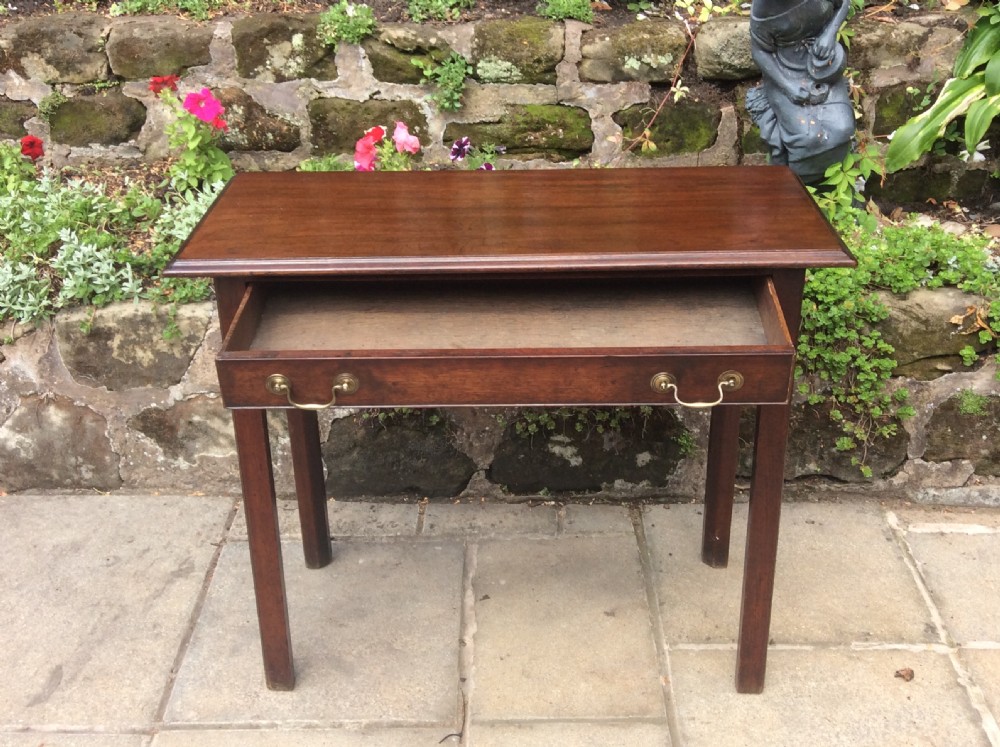 Narrow Georgian side or hall table View V