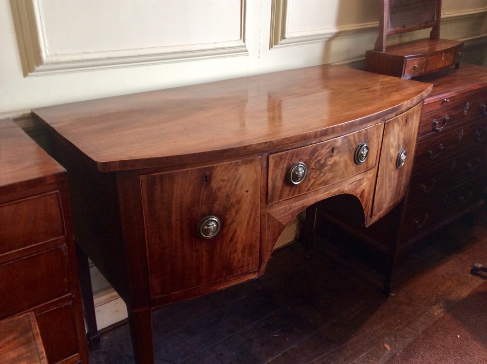Super small Georgian bow front sideboard  View VIII