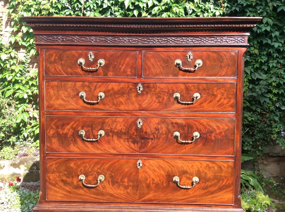 Georgian tallboy or chest on chest View IV