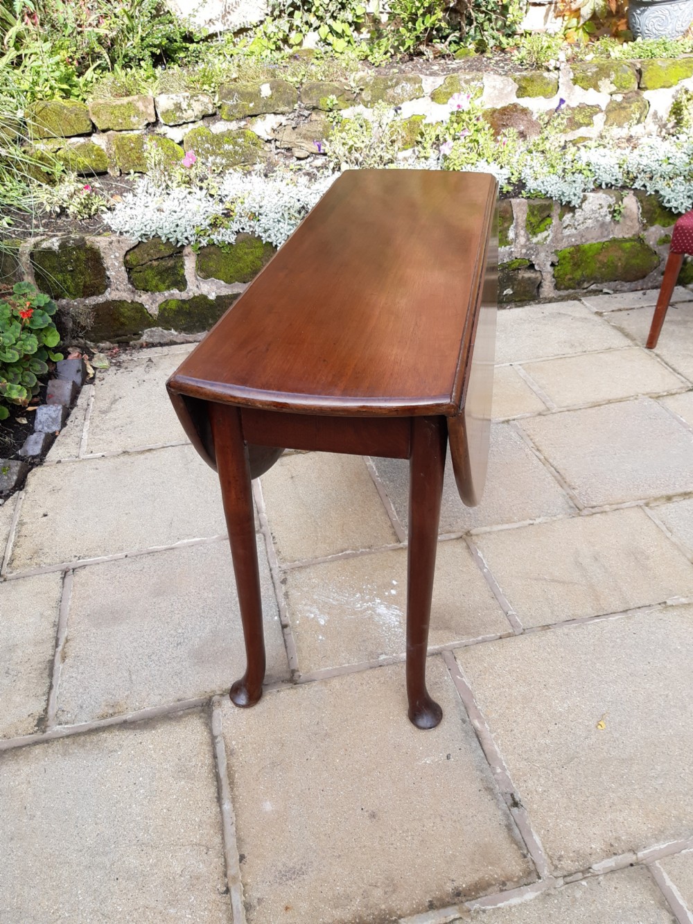 Georgian mahogany dining table  View VII