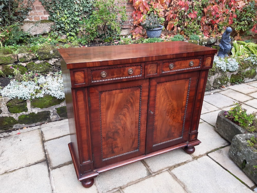 Regency chiffonier side cabinet View III