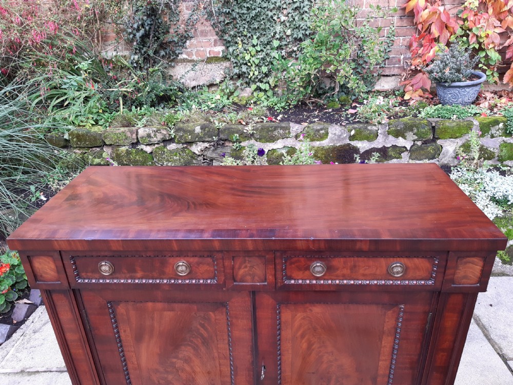 Regency chiffonier side cabinet View IV