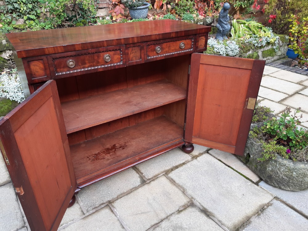 Regency chiffonier side cabinet View VII