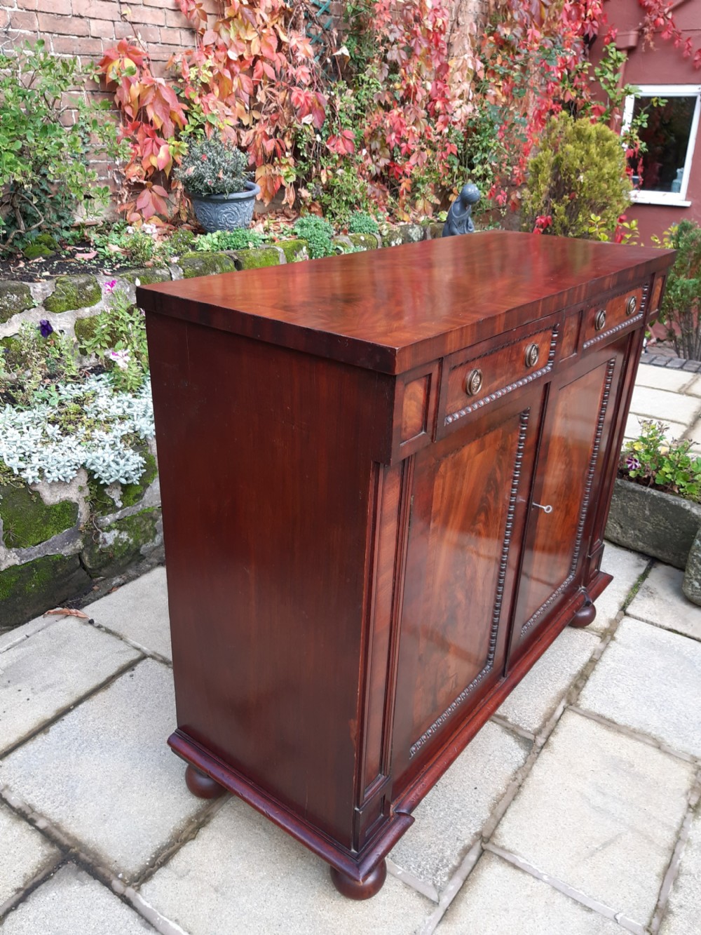 Regency chiffonier side cabinet View IX