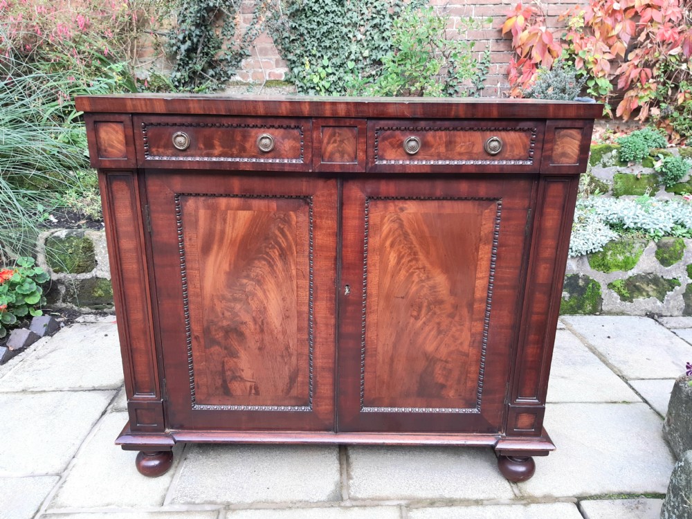 Regency chiffonier side cabinet