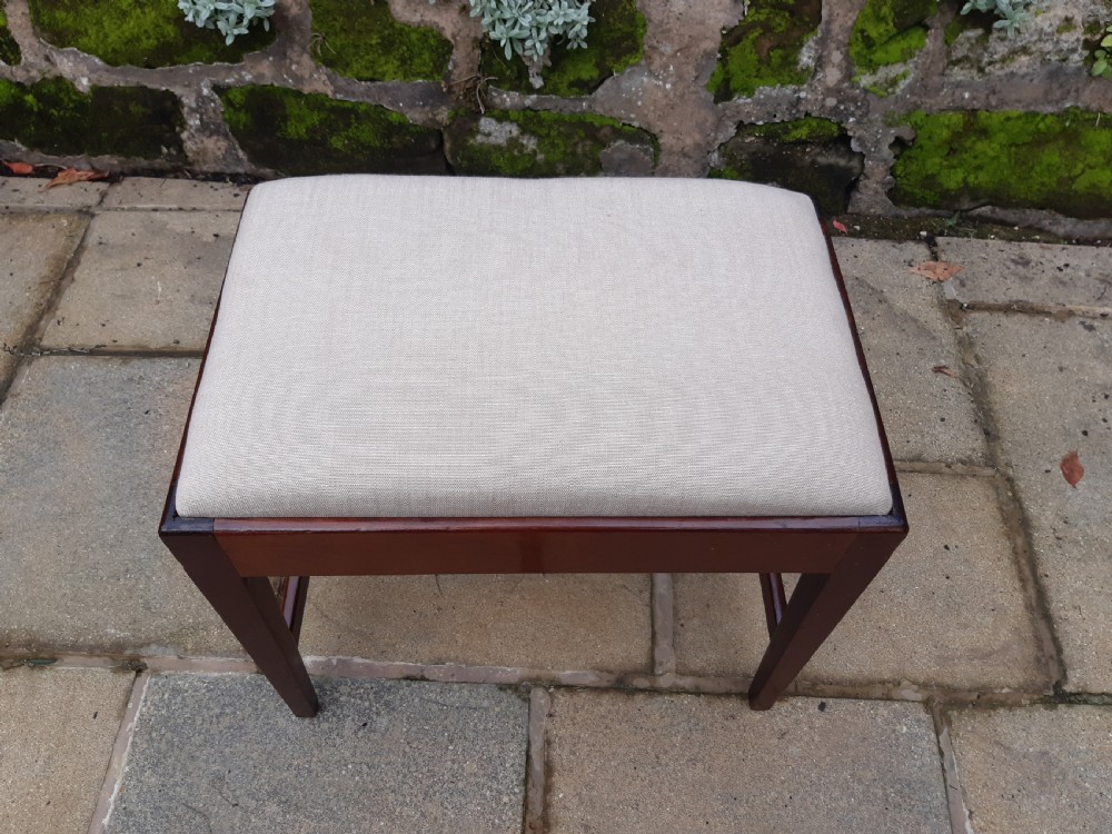 Mahogany stool View III