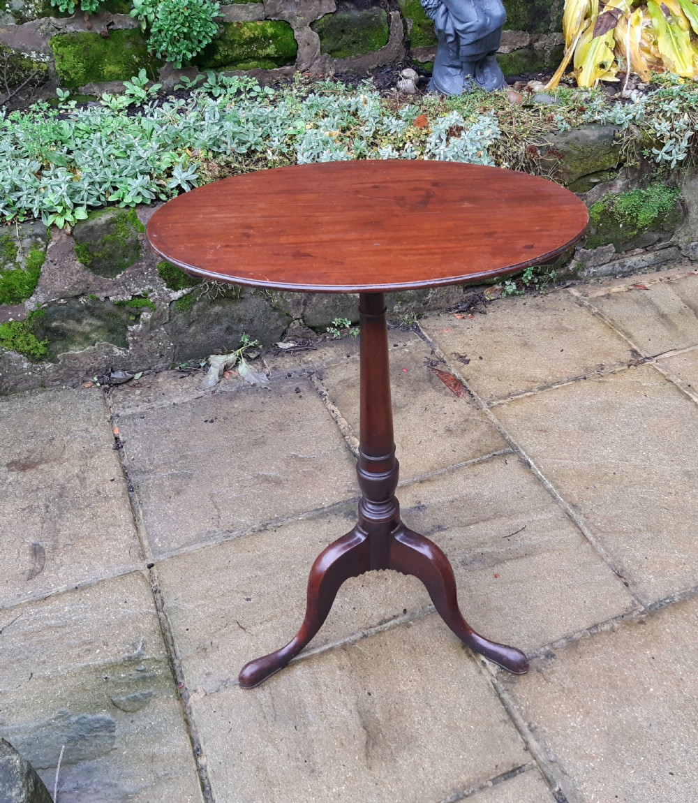 Rare Georgian oval wine table