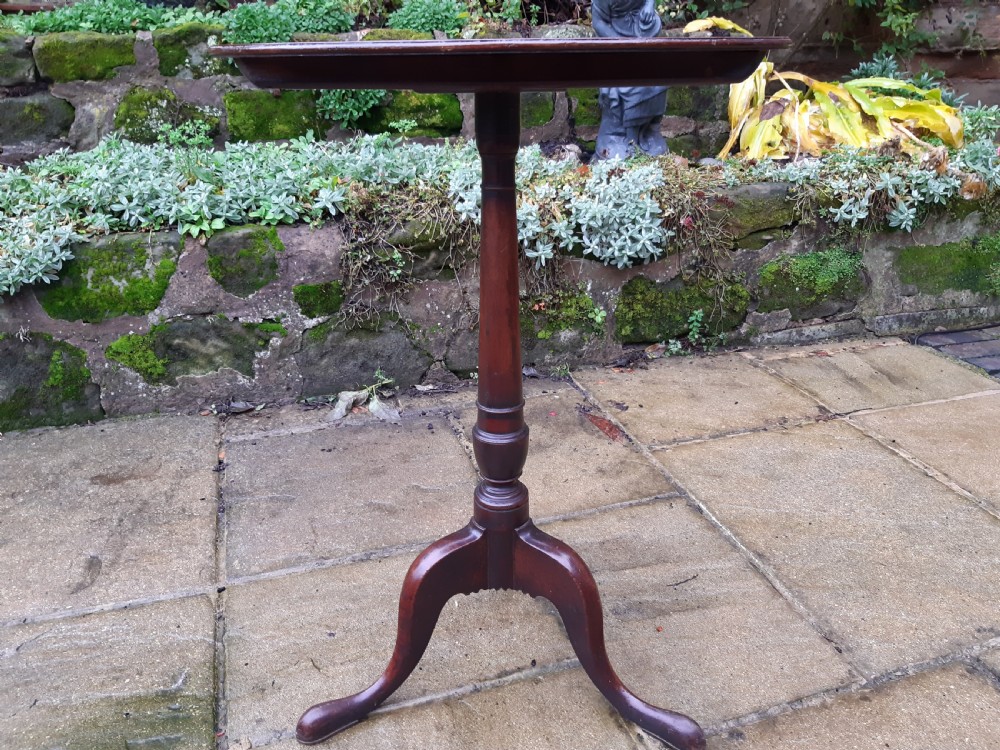 Rare Georgian oval wine table View III
