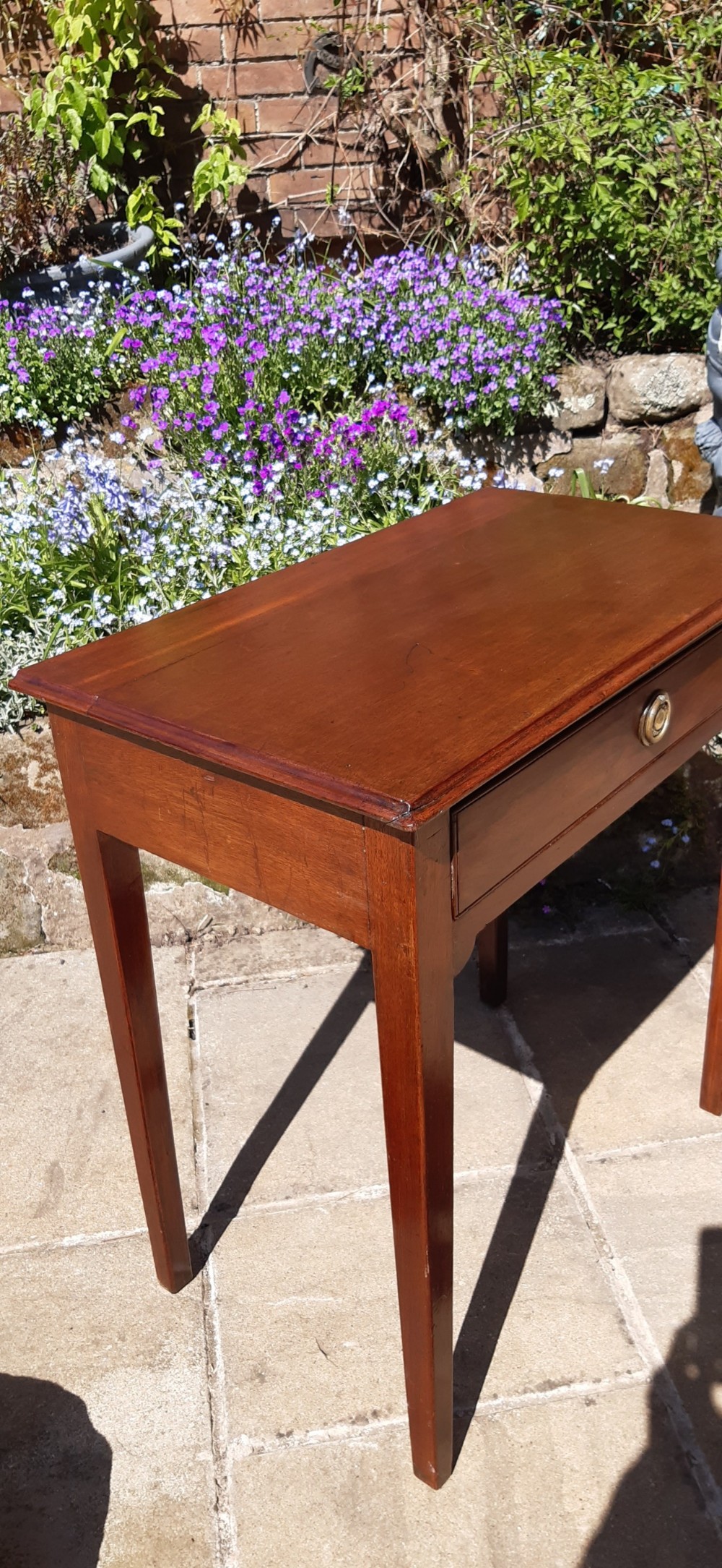 Small Georgian mahogany side table View V