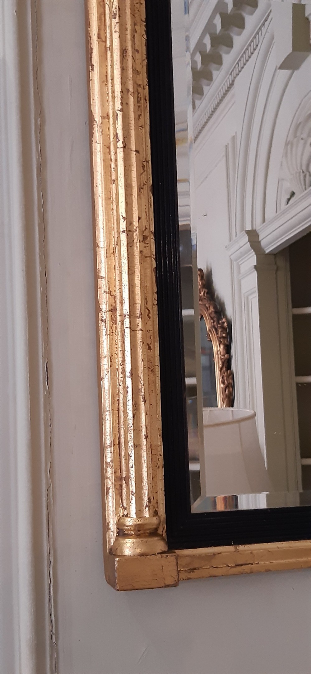 Regency gilt pier wall mirror View III