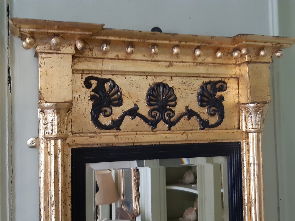 Regency gilt pier wall mirror View V
