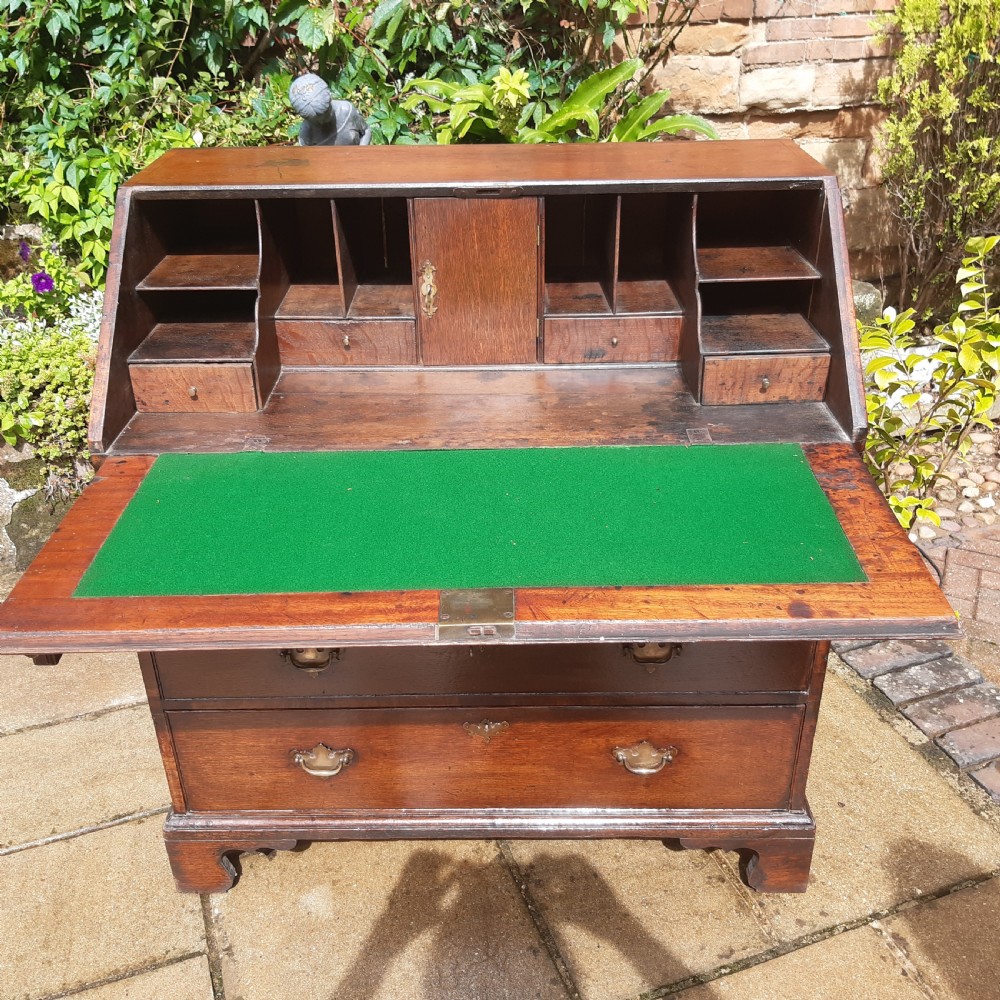 Georgian oak bureau  View IV