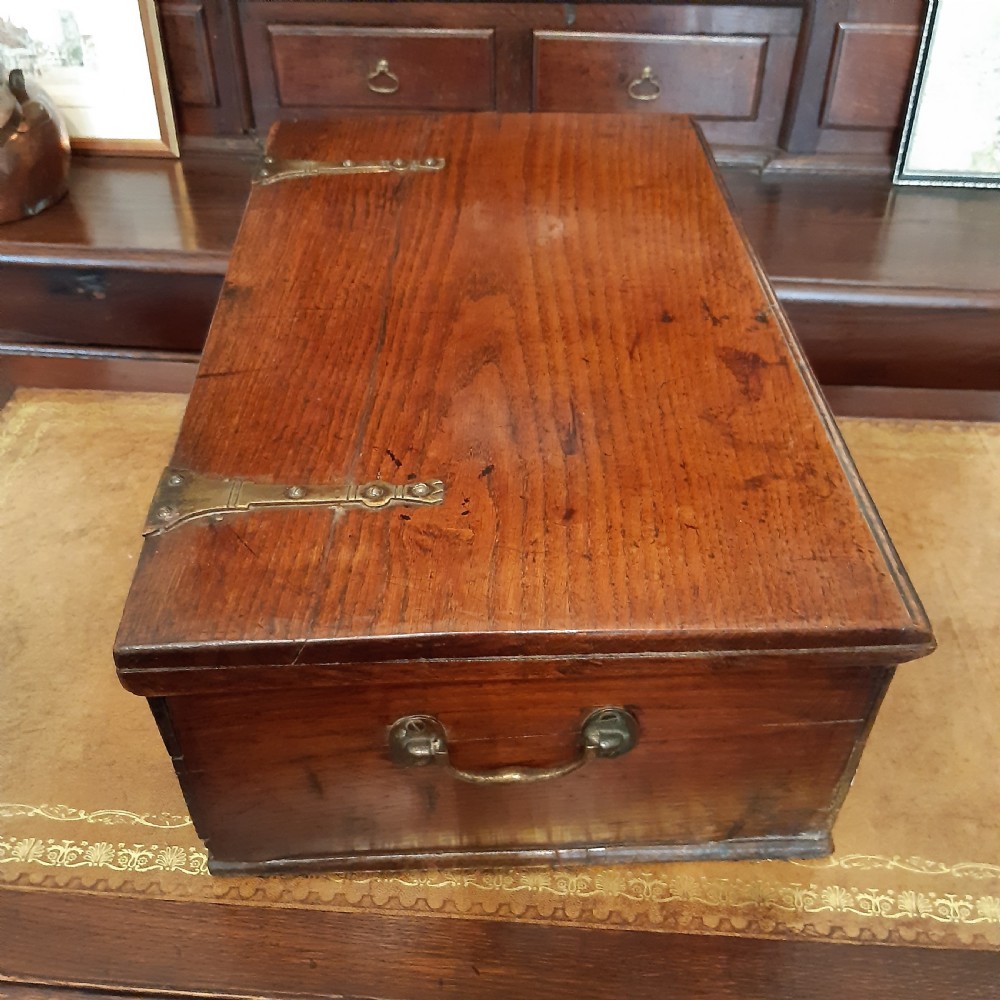 Georgian oak bible box View III