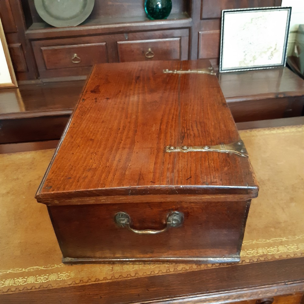 Georgian oak bible box View IV
