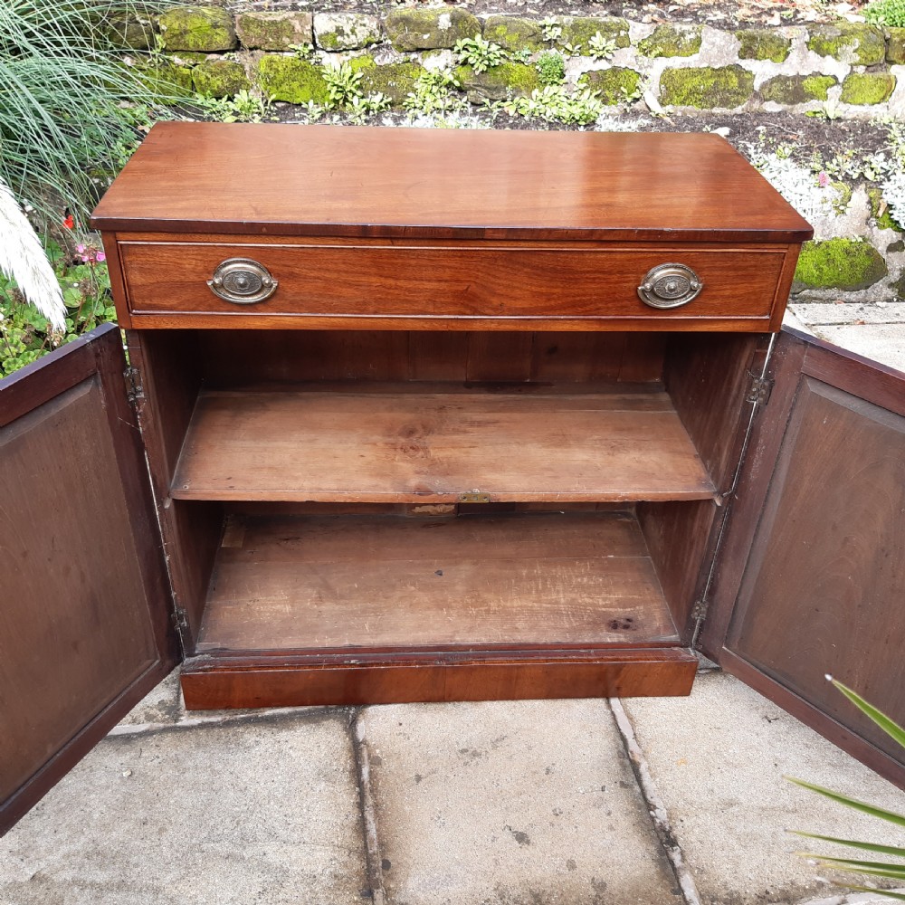 Georgian mahogany side cabinet chiffonier  View IV
