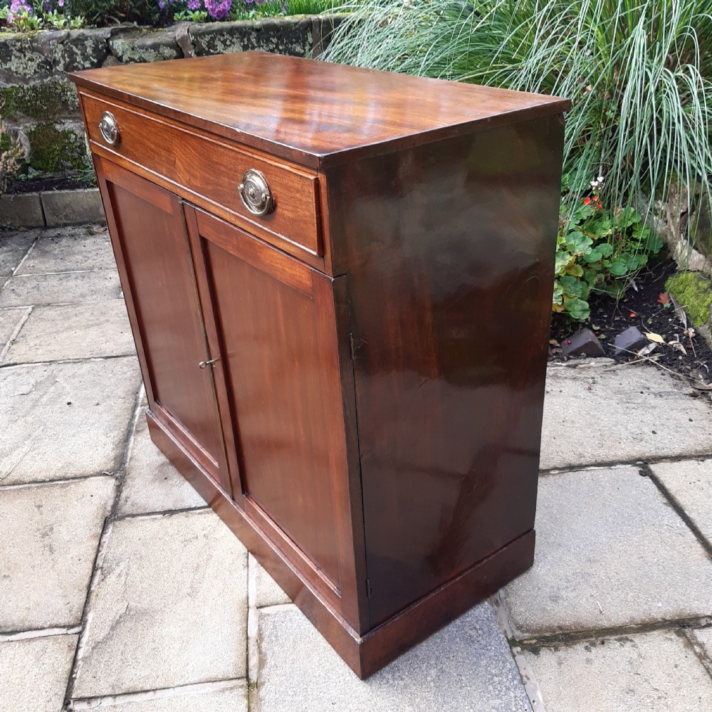 Georgian mahogany side cabinet chiffonier  View VII
