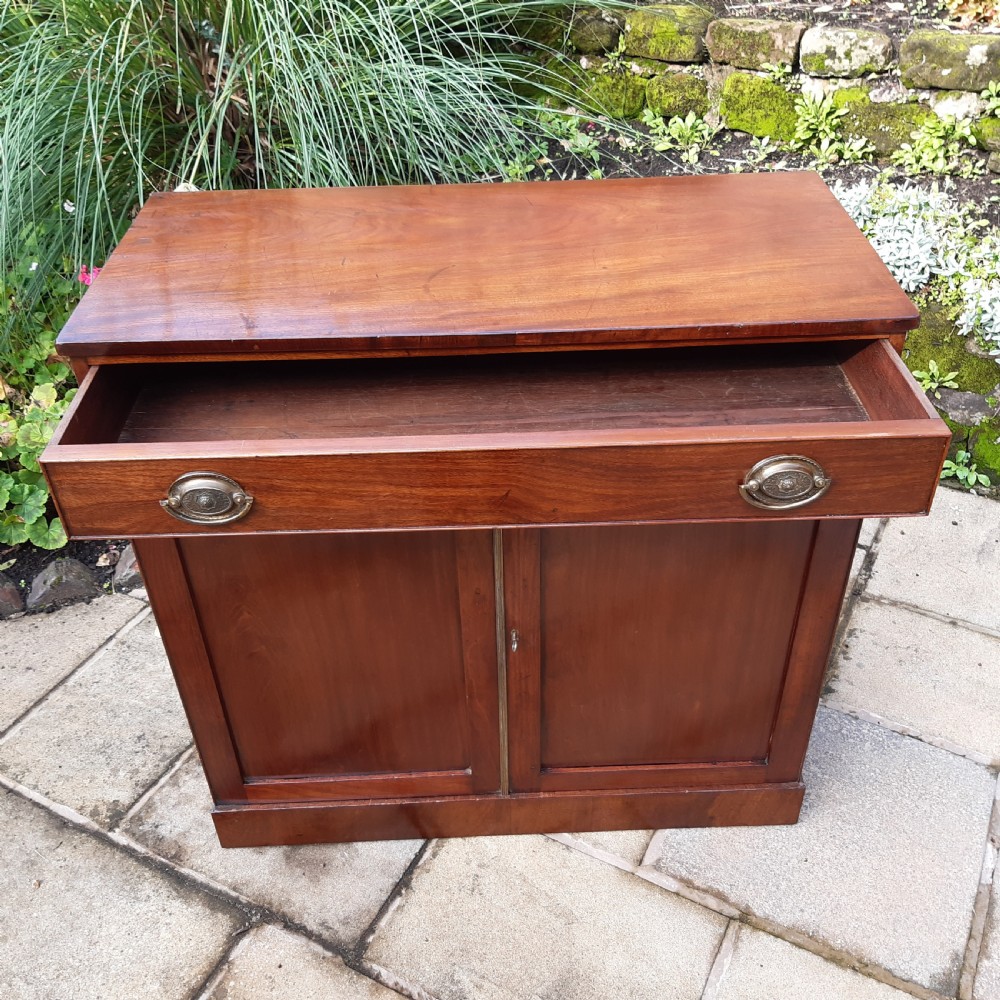 Georgian mahogany side cabinet chiffonier  View VIII