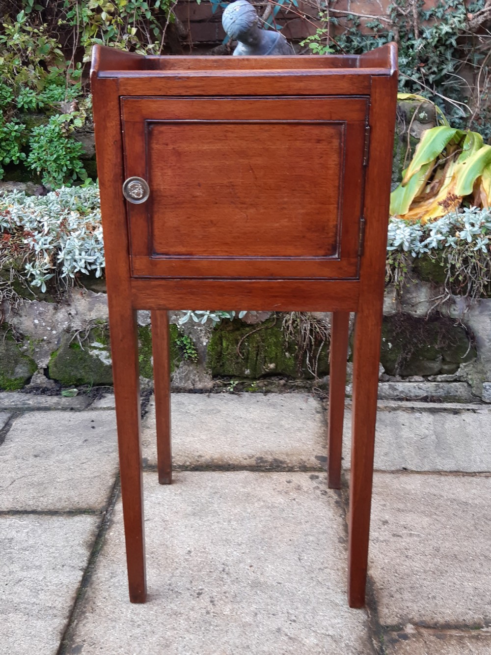 Mahogany bedside  cupboard  View III