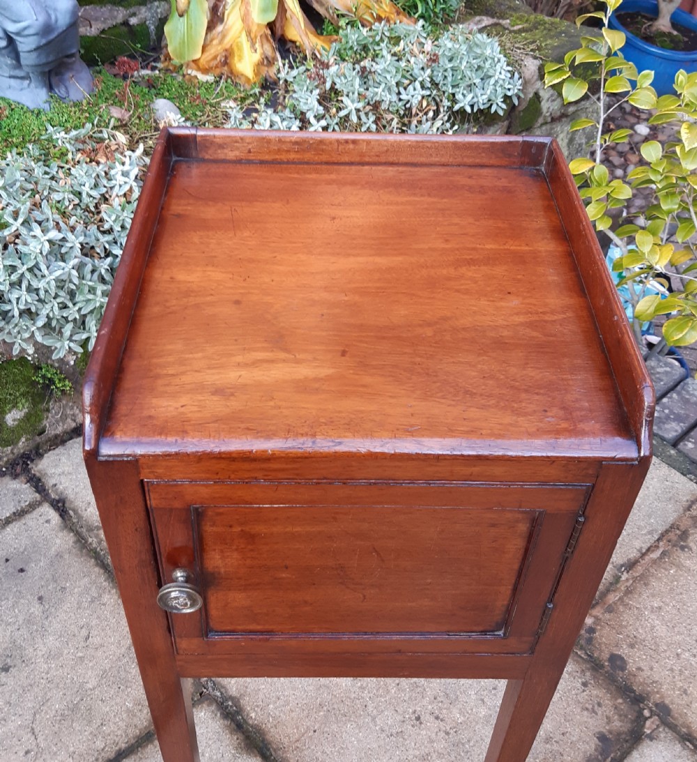 Mahogany bedside  cupboard  View IV