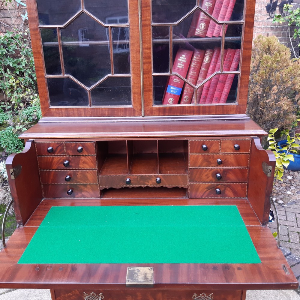 Georgian secretaire bookcase View VI