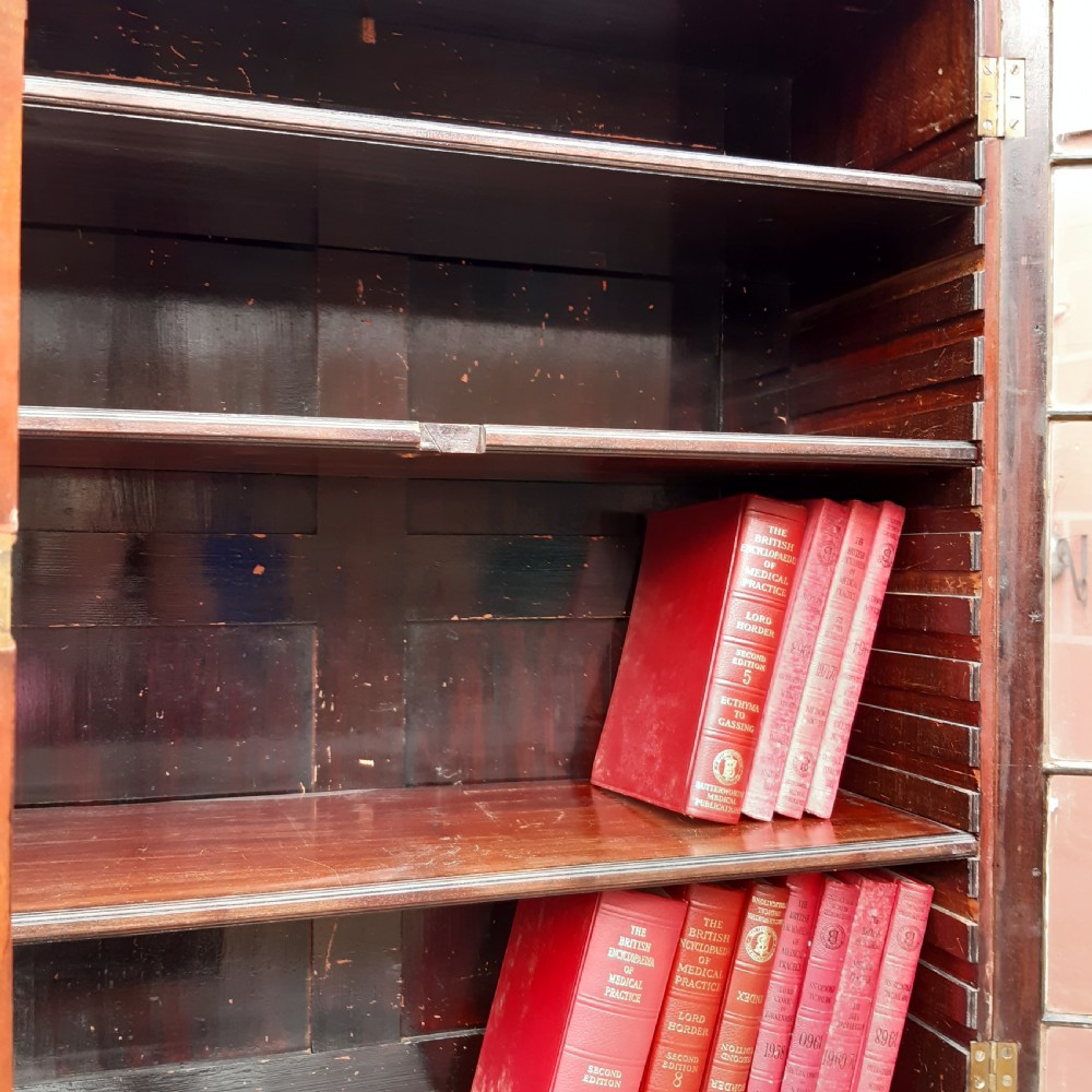 Georgian secretaire bookcase View VIII