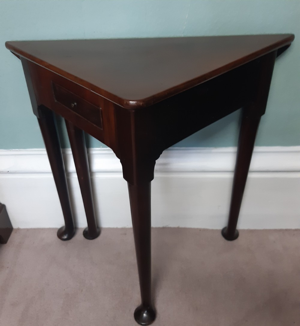 A rare, small, Georgian envelope  table View III