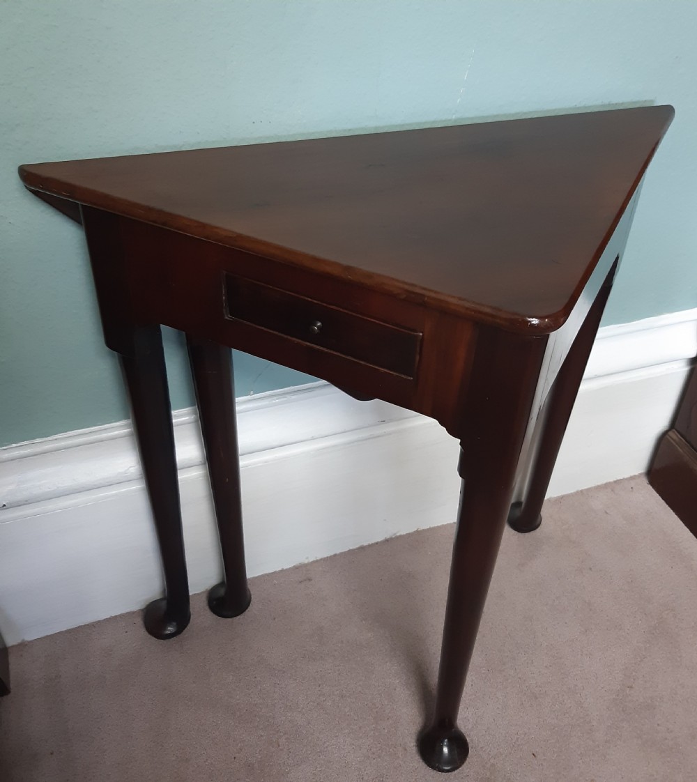 A rare, small, Georgian envelope  table View IV