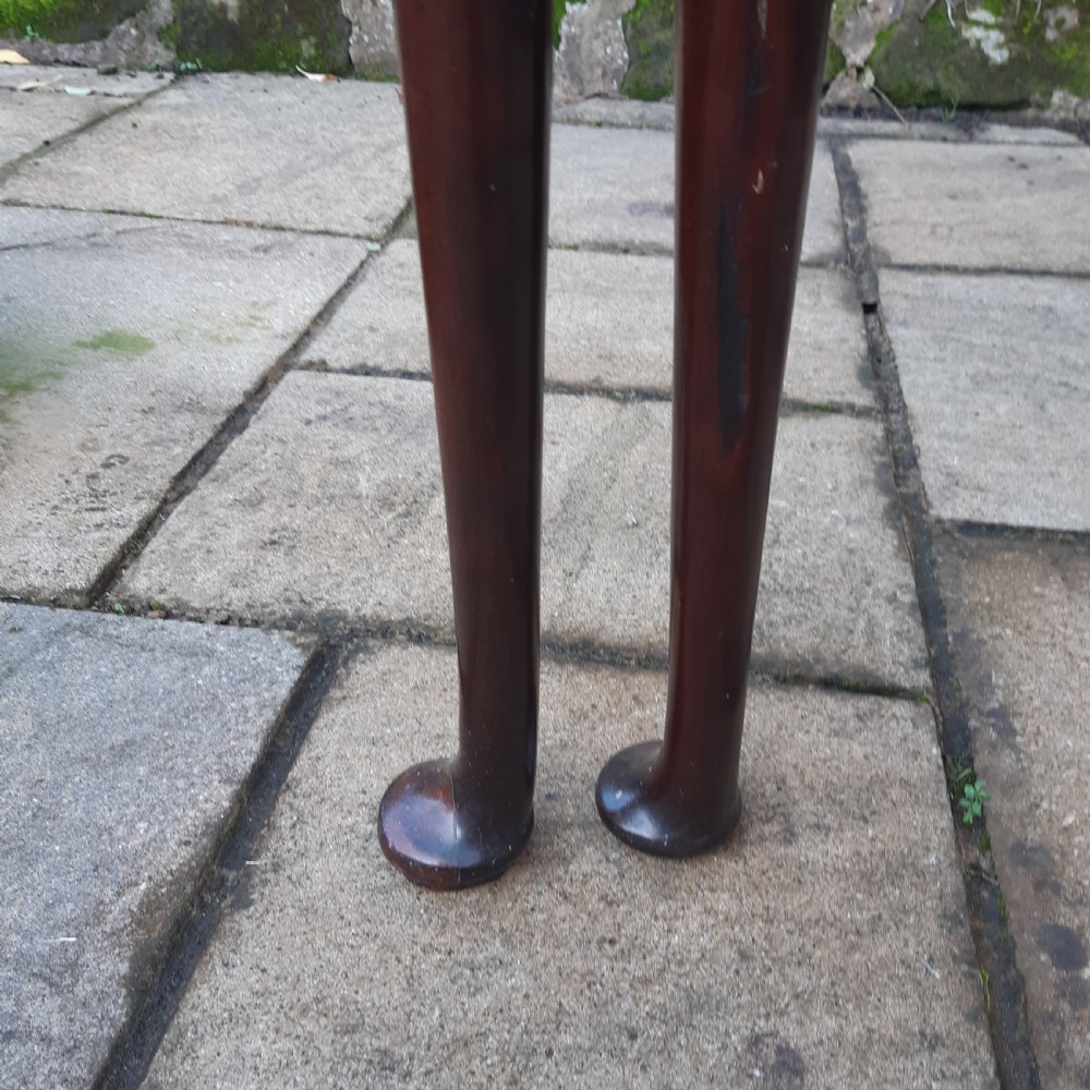 A rare, small, Georgian envelope  table View VII