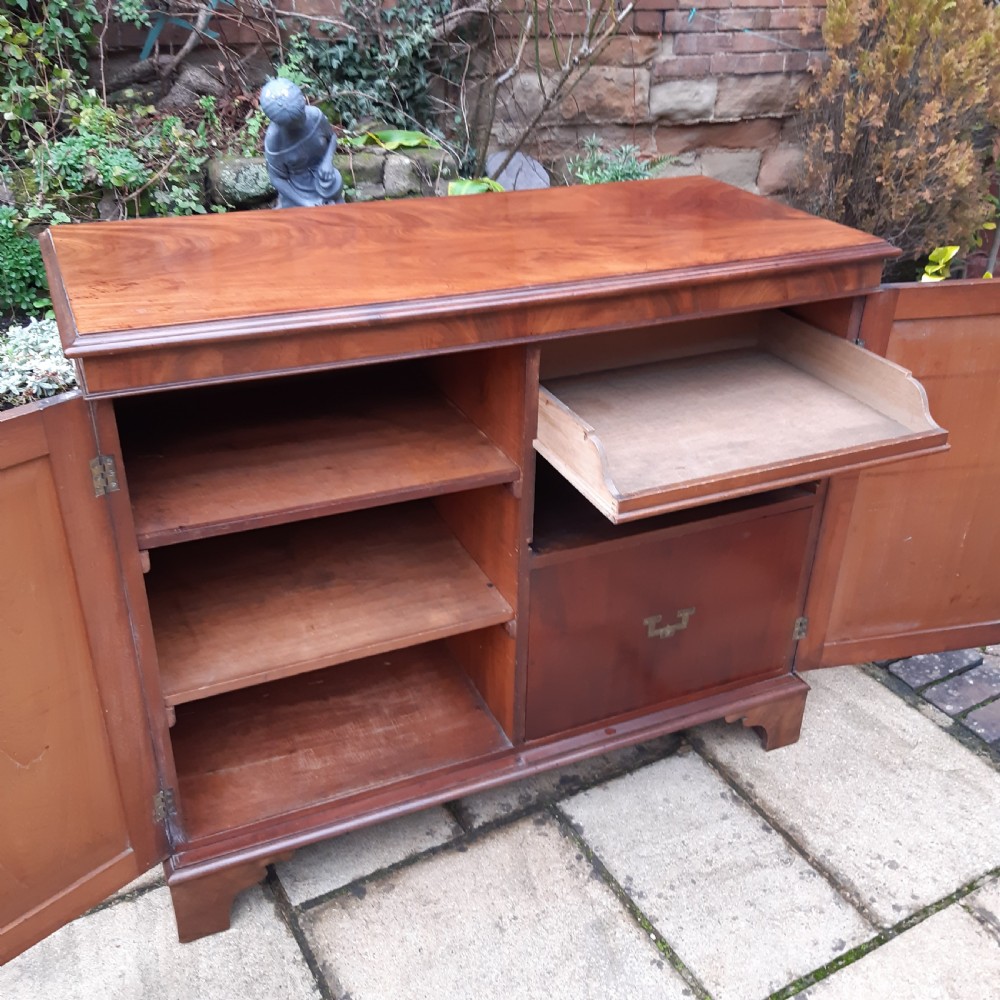 Georgian mahogany side cabinet  View VI