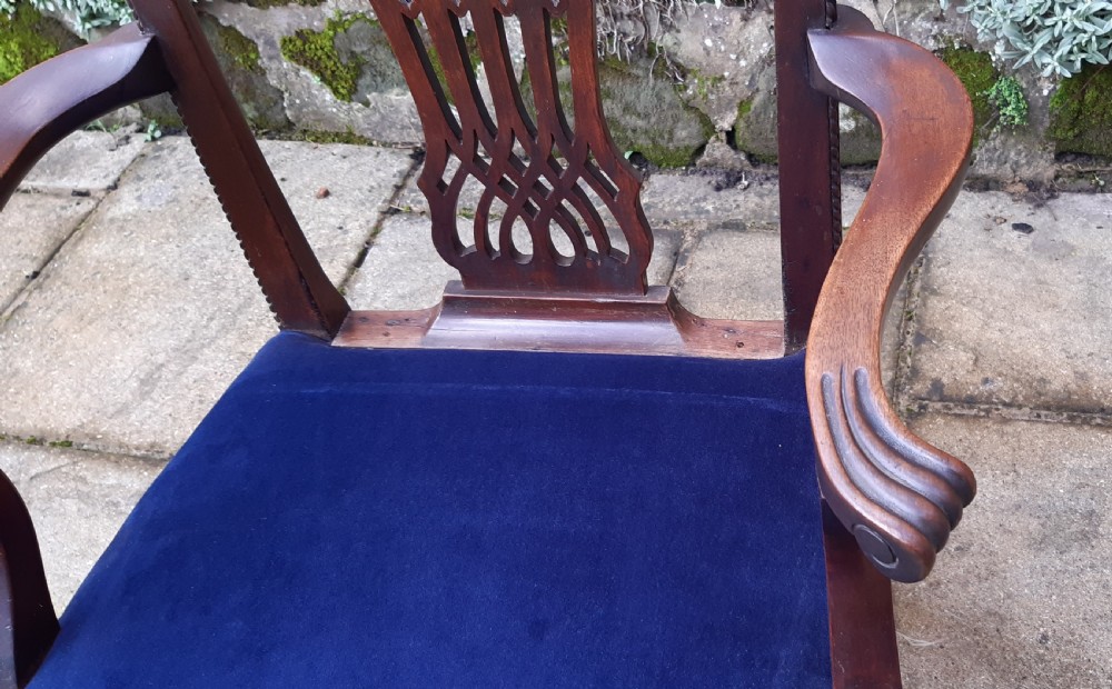 18th century Chippendale period armchair  View III