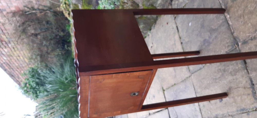 Mahogany bedside cupboard  View VII