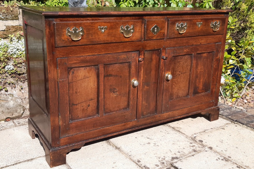 Oak dresser base