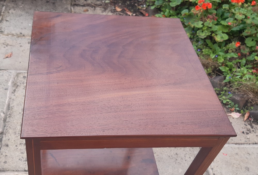 Mahogany Bedside table View VII