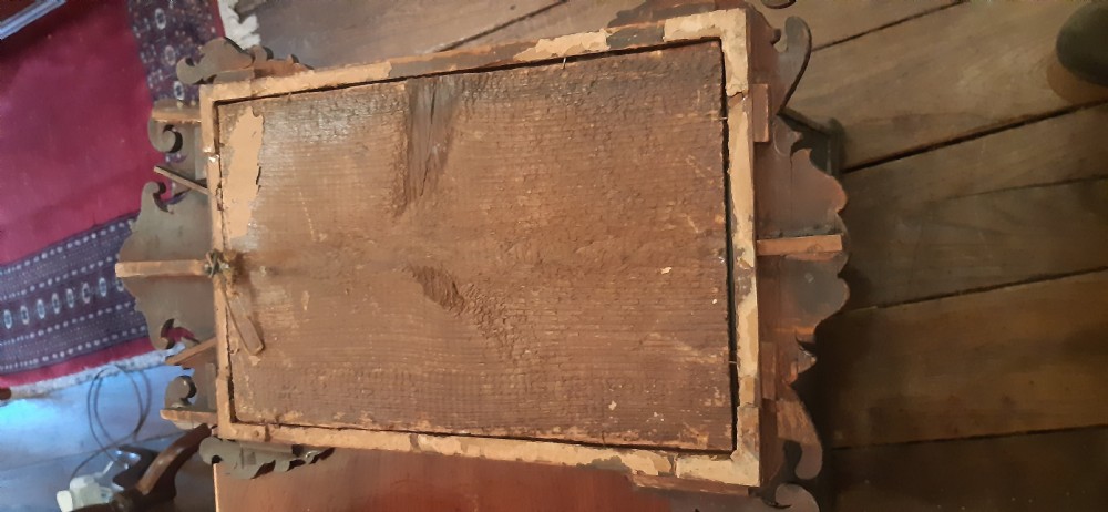 Small Georgian fret mirror  View IV