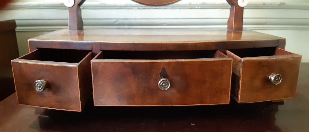 Georgian 18th Century toilet dressing mirror  View III