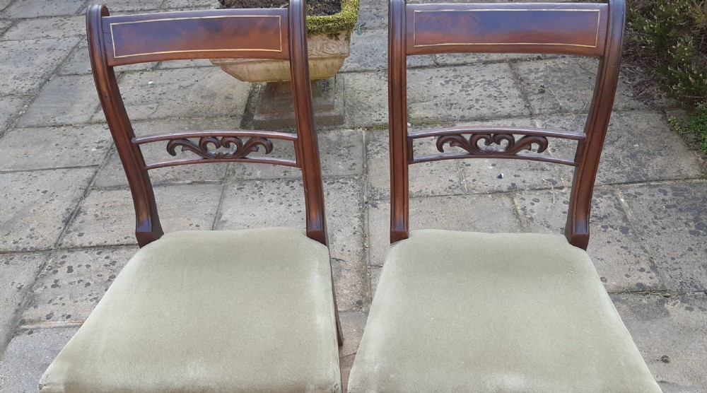 A pair of Regency chairs View VII