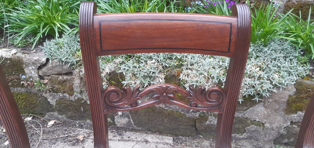 Set of Four Regency chairs View II