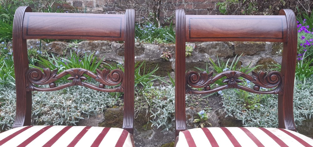 Set of Four Regency chairs View III