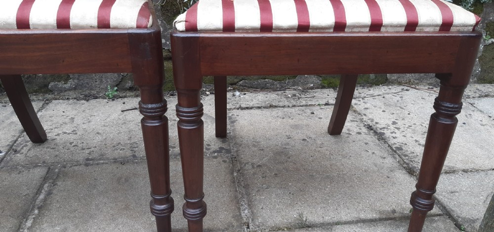 Set of Four Regency chairs View VI