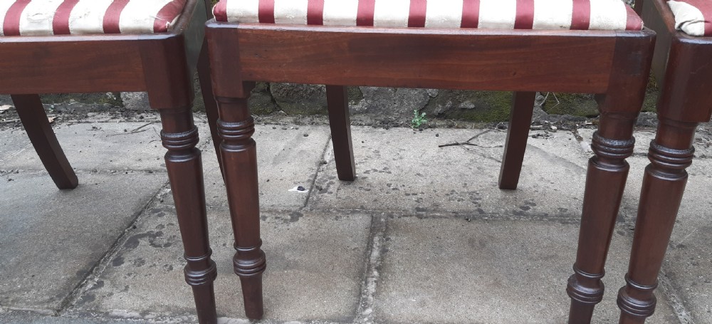 Set of Four Regency chairs View VII