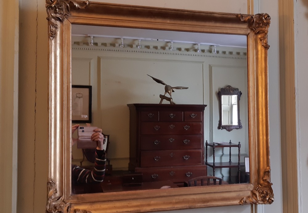 Gilt wall mirror  View II