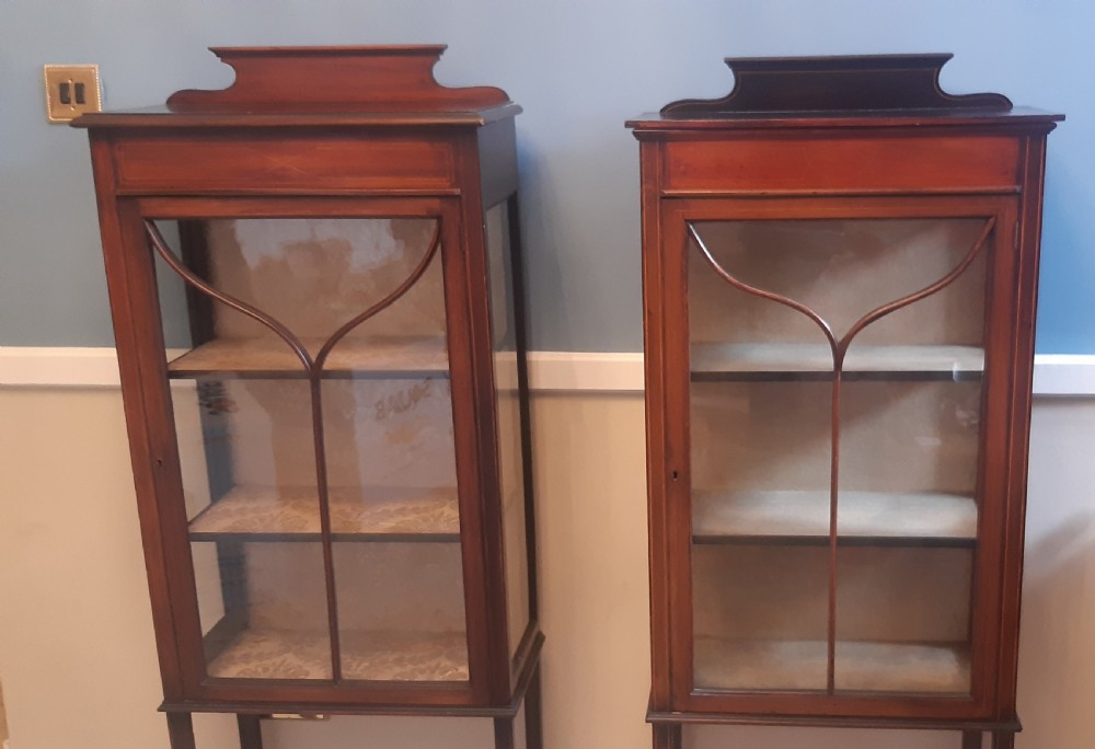 A pair of display cabinets  View II