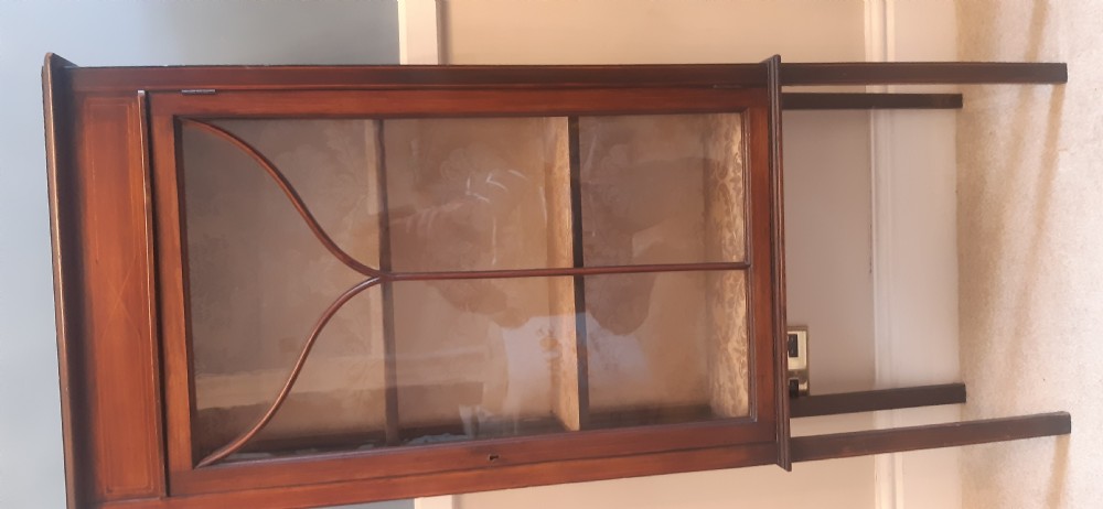 A pair of display cabinets  View IX