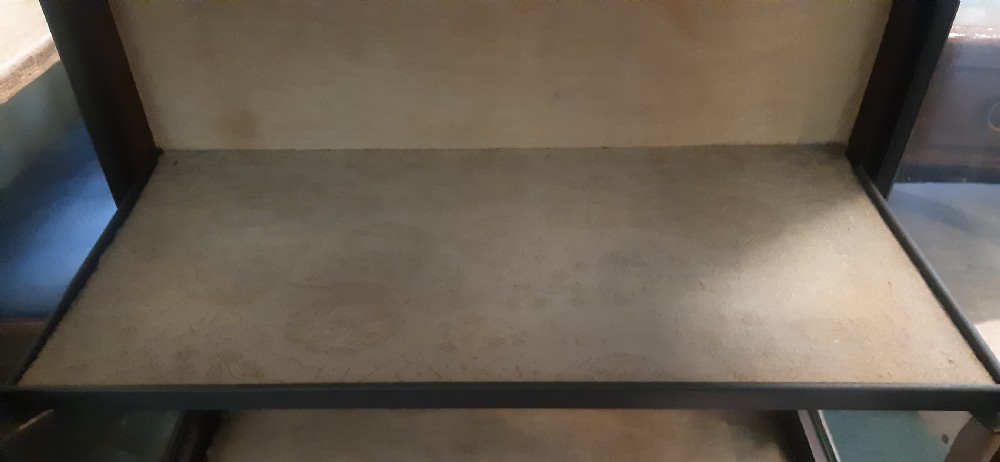 A pair of display cabinets  View XI