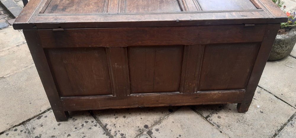 Oak coffer View IV
