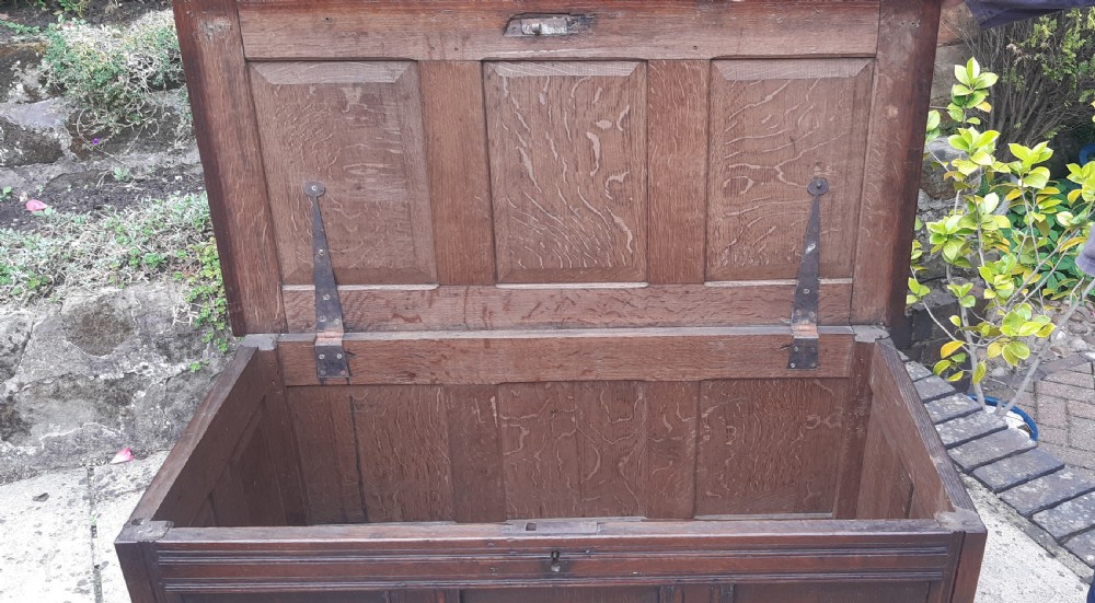 Oak coffer View VII
