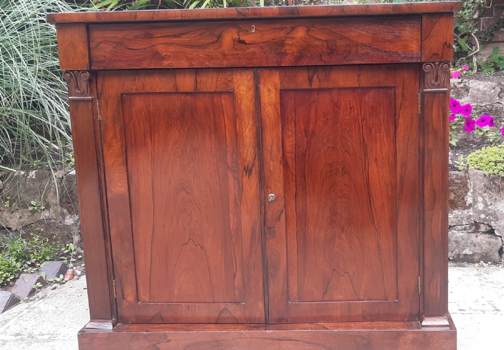 Rosewood side cabinet chiffonier  View II