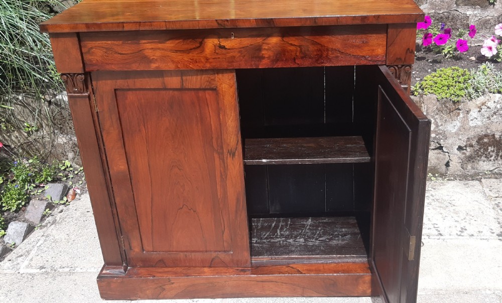 Rosewood side cabinet chiffonier  View V